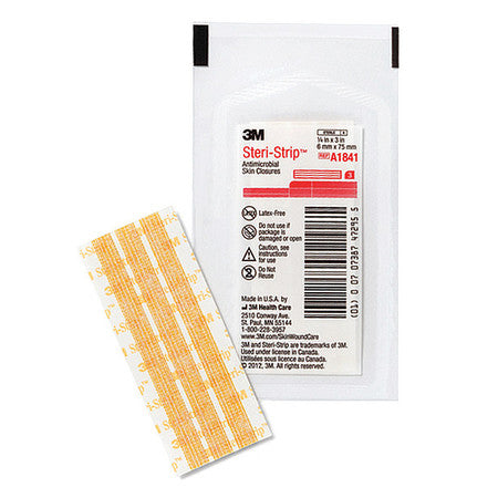 Str-strp Antimicrobial Skin Closure,pk4