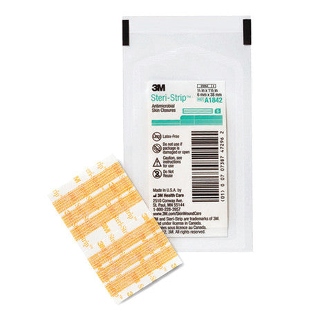 Str-strp Antimicrobial Skin Closure,pk4