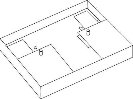 Adapter Plate,for Studded Ballasts (1 Un