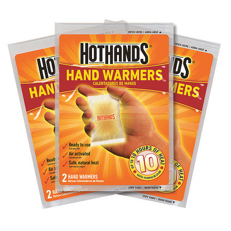 Hand Warmer,2-1/4 In. X 3-1/2 In.,pk3 (1