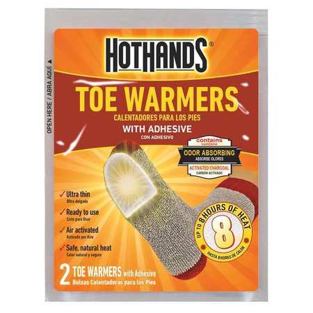 Toe Warmer,3-1/2 In. X 2-3/4 In.,pr (1 U