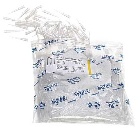 Pipetter Tips,2 To 200ul,pk1000 (1 Units