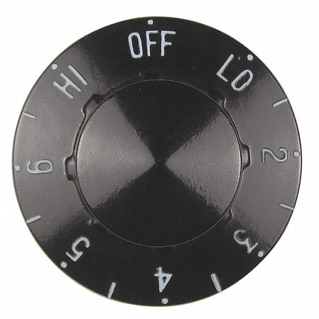 Temperature Dial,black (1 Units In Ea)