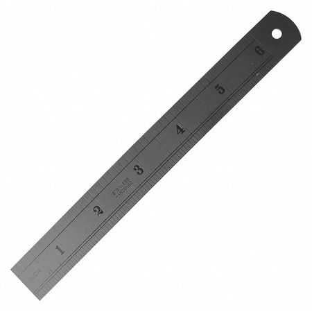 Ruler,straight,stainless Steel,6" (5 Uni