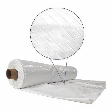 Reinfrcd Shtng Roll,6 Mil,12 Ft.x100 Ft.