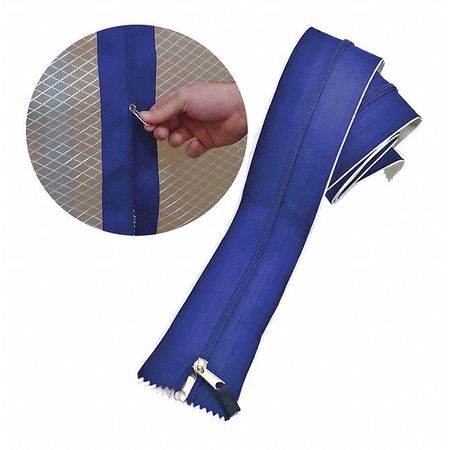 Self-adhesive,7 Ft. Zipper,pk2 (1 Units