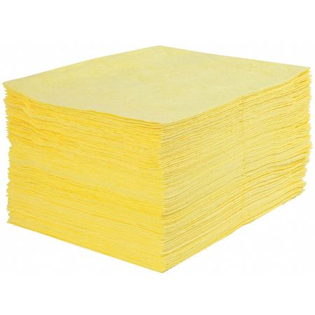 Absorbent Pad,hazmat,hw,100 Pcs. (1 Unit