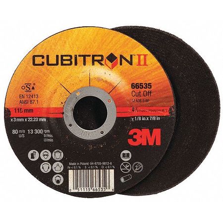 Cbtn Ii Cut-ff Whl 66535,t27 4.5in,pk50