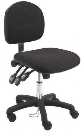 Ergonomic Chair,fabric,black (1 Units In