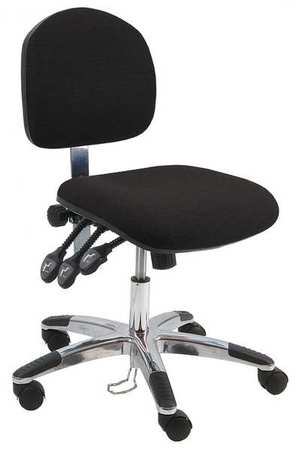 Ergonomic Chair,fabric,black (1 Units In