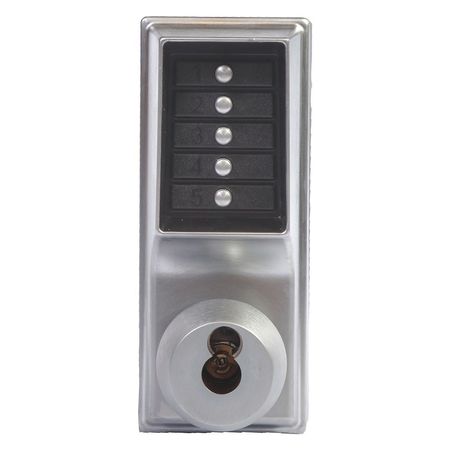 Push Button Lock,entry,key Override (1 U