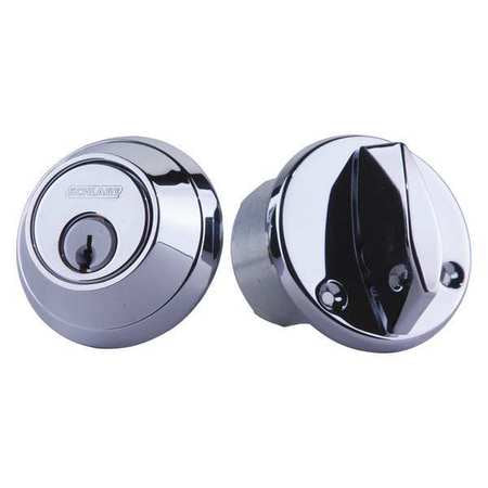 Deadbolt,polished Chrome (1 Units In Ea)