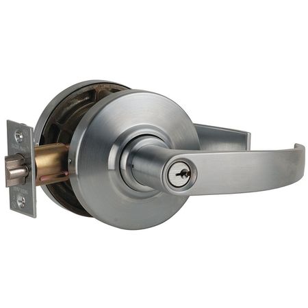 Lever Lockset,mechanical,entrance,grd. 2