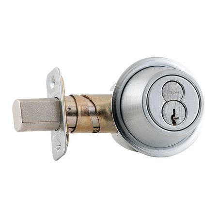 Deadbolt,medium-duty,satin Chrome (1 Uni