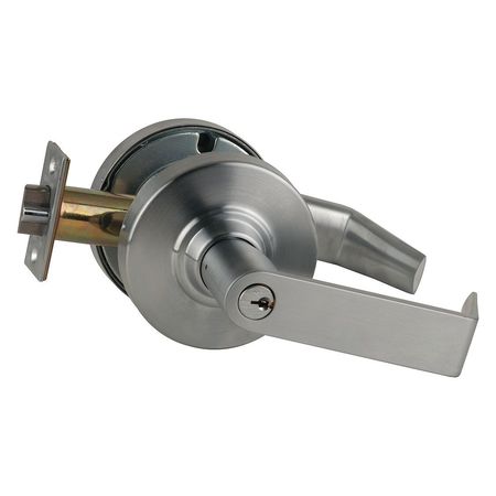 Lever Lockset,mechanical,privacy,grd. 1