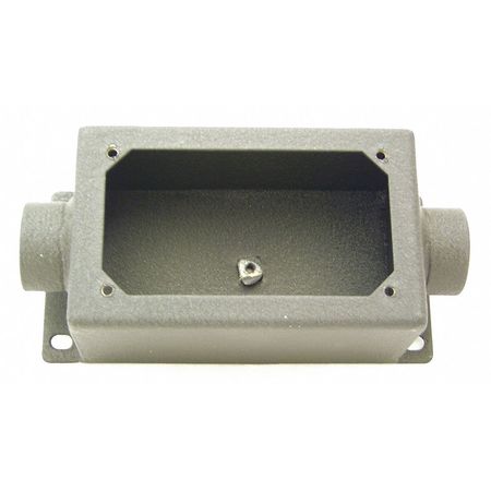 Enclosure,2 Hubs,large Mounting,1 Hole (