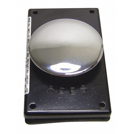 Push Button W/lrgr Mounting Pttrn,2-3/4"