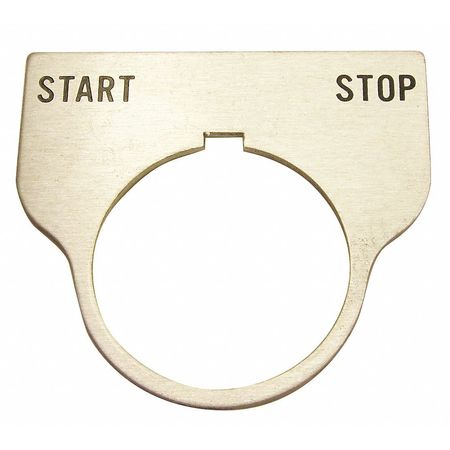 Standard Legend Plate,start-stop (1 Unit