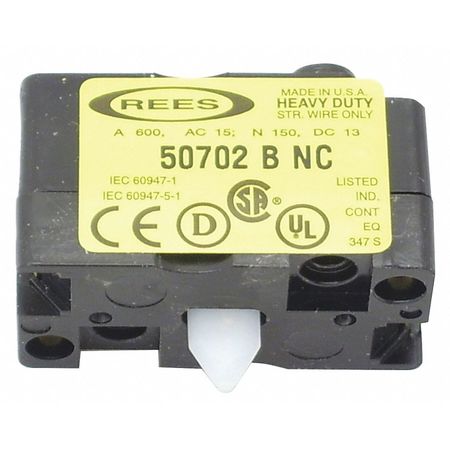 Contact Block,b-single Circuit,1 Nc (1 U