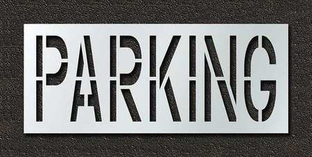 Pavement Stencil,parking,24 In (1 Units