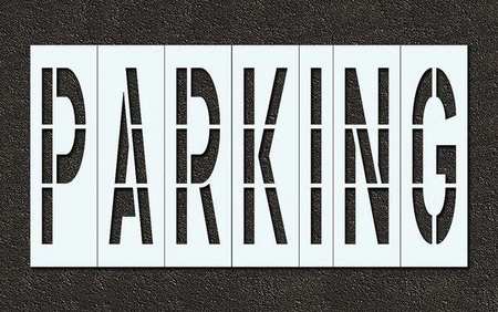 Pavement Stencil,parking,96 In (1 Units