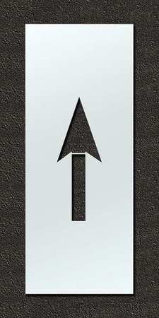 Airport Pavement Stencil,arrow,70 In (1