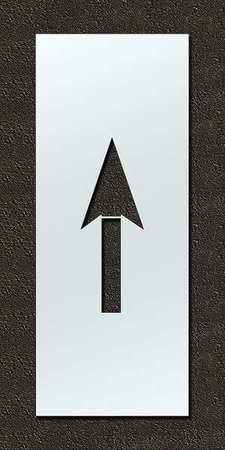 Airport Pavement Stencil,arrow,51 In (1