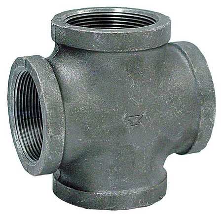 Cross,galv Malleable Iron,1/2in. (1 Unit