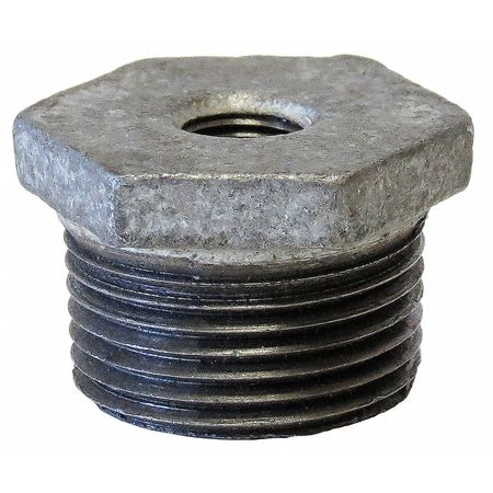 Bushing,galv Steel,1/2in. X 1/4in. (1 Un