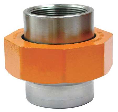 Union,1 In.,threaded,steel (1 Units In E