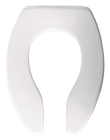 Toilet Seat, Open Front,18-3/8 In (1 Uni