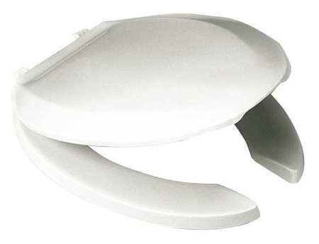 Toilet Seat,open Front,18-3/8 In (1 Unit