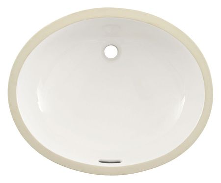 Lavatory Sink,undermount,oval Bowl (1 Un