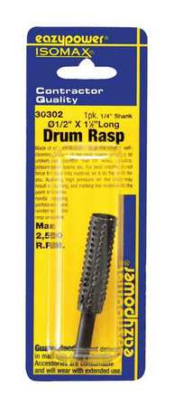 Drum Rasp,1/2 In.,1 Pcs. (1 Units In Ea)