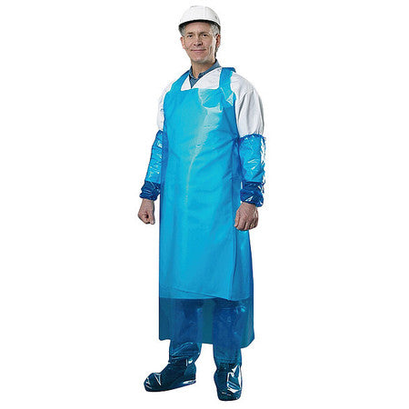 Die Cut Apron,55 In. L,blue,pk12 (1 Unit