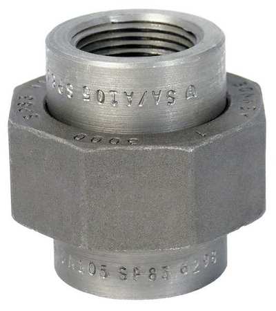 Threaded Union,3in,forged Steel (1 Units