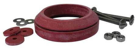 Tank To Bowl Gasket,fits 3 In. Tank,red