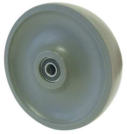 Caster Wheel,elastomer,10 In. Dia,3400lb