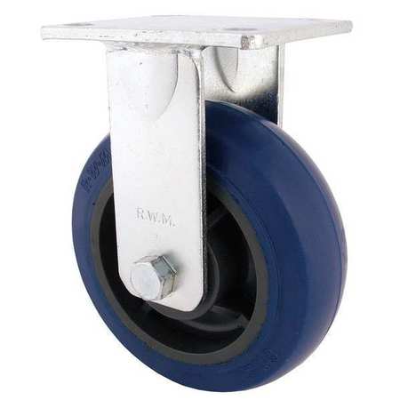 Rigid Plate Caster,nylon,6 In.,1500 Lb.