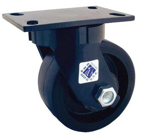 Kingpinless Swivel Plate Caster,2300 Lb.