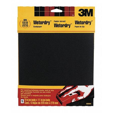 Wetordry Sandpaper 9086na,9"x11",ex,pk50