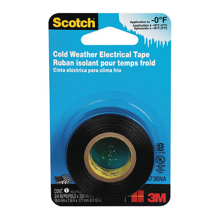 Cold Weather Vinyl Electrical Tape,pk24