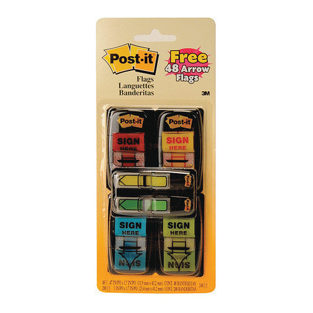 Post-itflags 680sh4va 1"x1.7",pk12 (1 Un