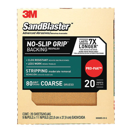 Paint Stripping Sandpaper 30080es-2,pk5