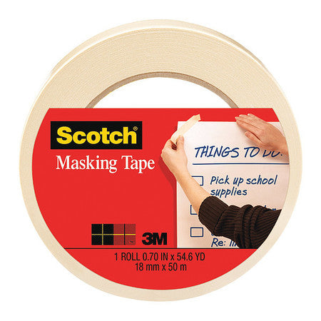 Masking Tpe 3436,.70"x54.6yd(18mmx5,pk48