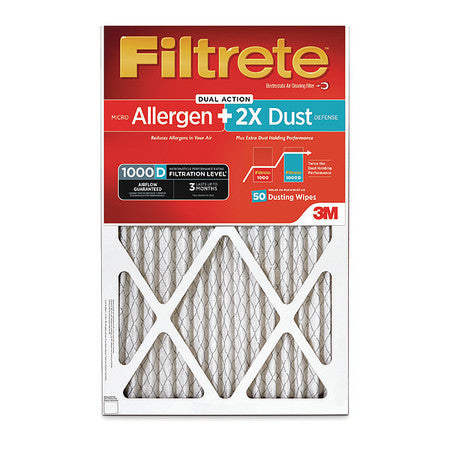 Micro Alrgn Plus Dust Filter,16"x2,pk6 (