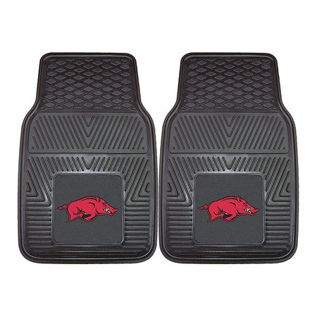 Vinyl Car Mats,arkansas,2pc,17"x27",pk2