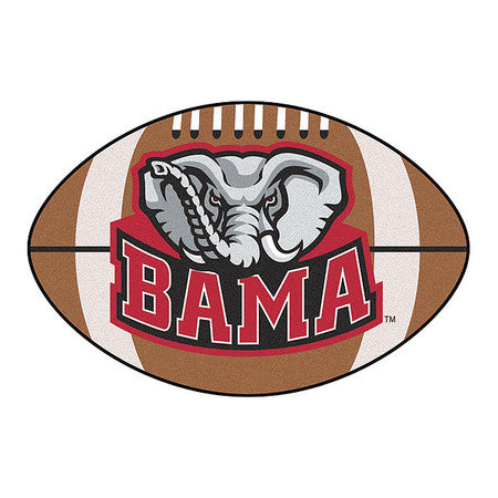 Football Rug,alabama,20.5"x32.5" (1 Unit