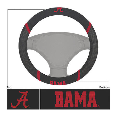 Steering Wheel Cover,alabama,15"x15" (1