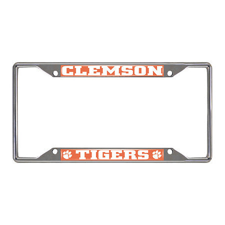 Clemson License Plate Frame,6.25"x12.25"